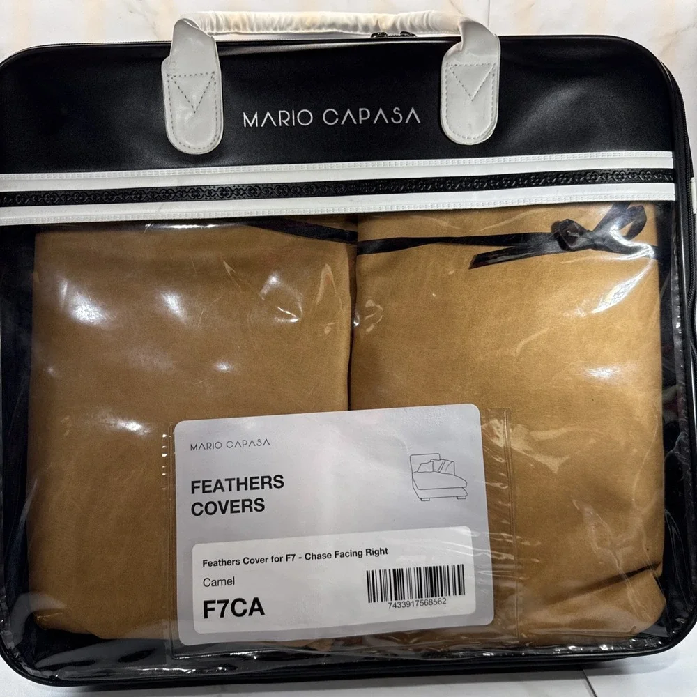 MARIO‎ CAPASA✨Feathers Covers for F7✨Chase Facing Right✨ Camel✨F7CA✨NEW!
